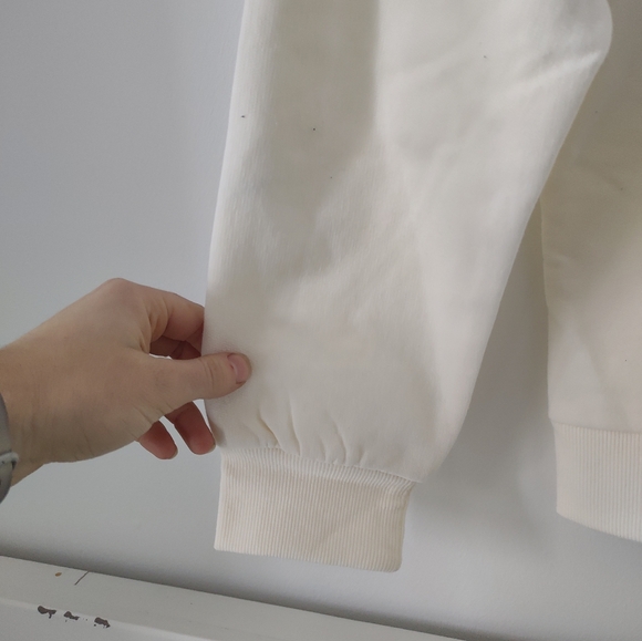 Special Thanks strawberry printed cream sweater, new with tags - S - Picture 5 of 9